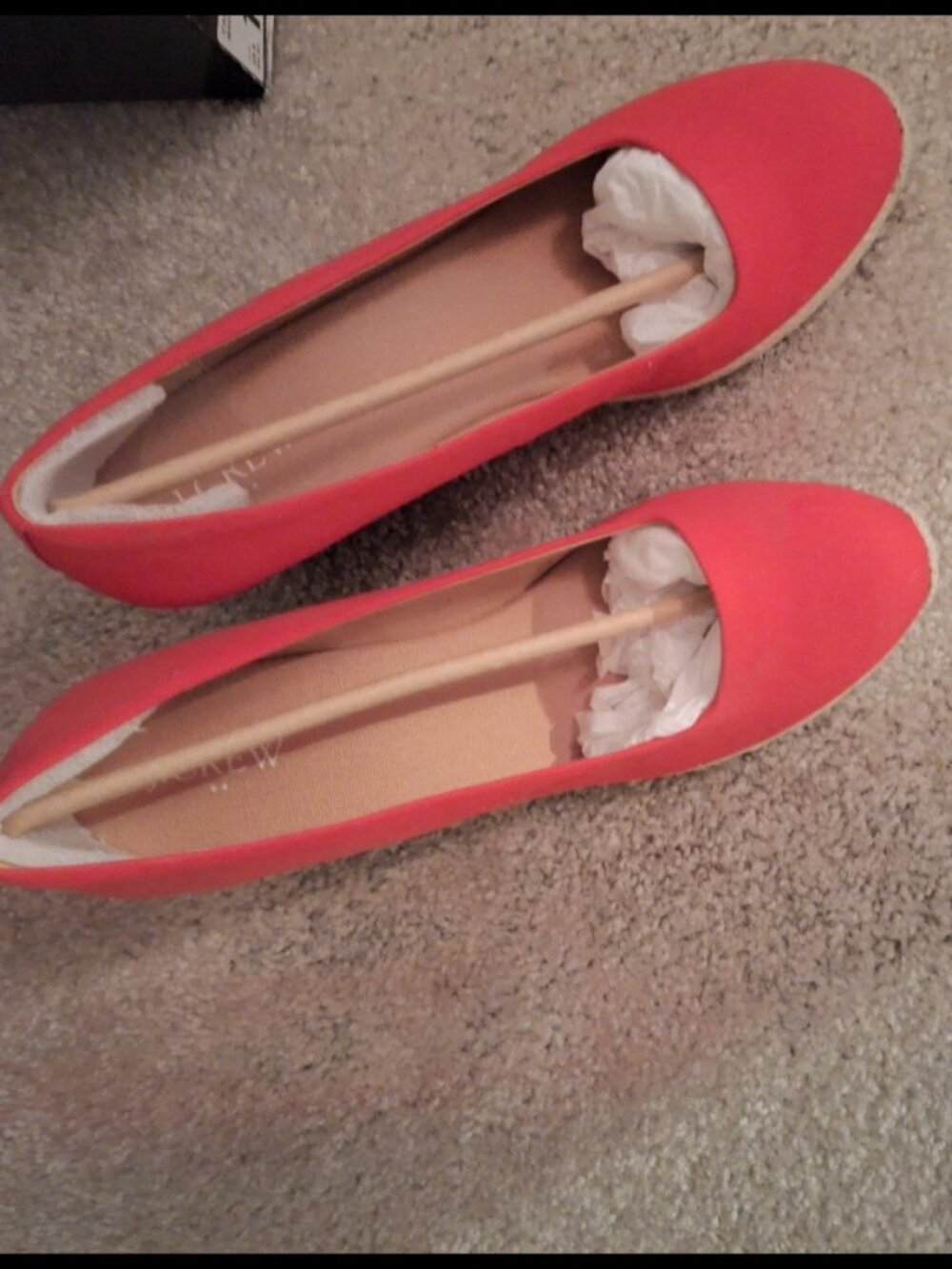 NEW Never Worn J Crew Wedge Size 10.5 Red